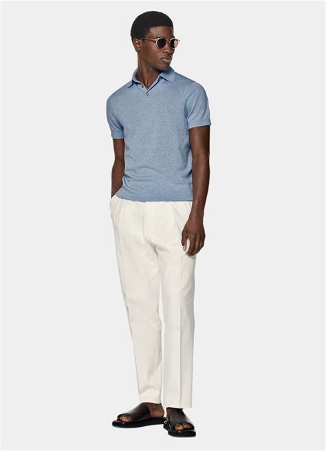 prada light blue poly shirt|Light Blue Silk Polo Shirt .